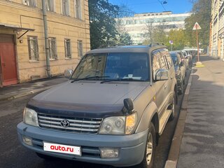 2001 Toyota Land Cruiser Prado 90 Series Рестайлинг, бежевый, 875000 рублей, вид 2