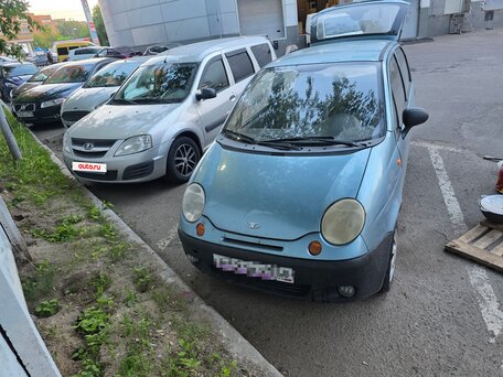2013 Daewoo Matiz I Рестайлинг, серый, 145000 рублей, вид 1