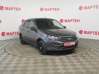 2020 Lada (ВАЗ) Granta I Рестайлинг, серый, 579000 рублей, вид 3