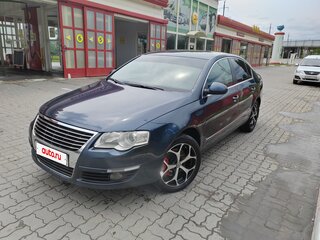 2008 Volkswagen Passat B6, синий, 1100000 рублей, вид 1