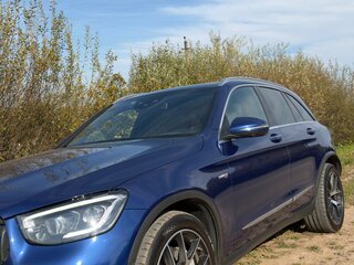 2020 Mercedes-Benz GLC AMG 43 AMG I (X253) Рестайлинг, синий, 5300000 рублей, вид 1