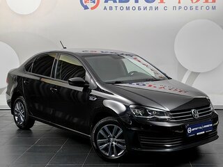 2019 Volkswagen Polo V Рестайлинг, чёрный, 1323000 рублей, вид 1