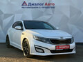 2015 Kia Optima III Рестайлинг, белый, 1210000 рублей - вид 2