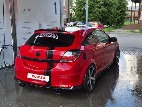2010 Opel Astra GTC H Рестайлинг, красный - вид 6