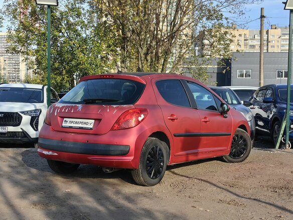 2008 Peugeot 207 I, красный, 229000 рублей - вид 5