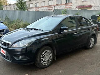 2010 Ford Focus II Рестайлинг, чёрный, 390000 рублей, вид 2