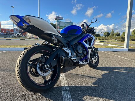 2007 Suzuki GSX-R 600, синий, 550000 рублей, вид 1