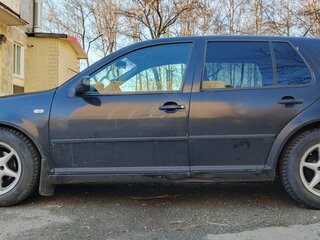 2002 Volkswagen Golf IV, чёрный, 200000 рублей, вид 4