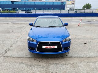 2011 Mitsubishi Lancer X Рестайлинг, синий, 700000 рублей, вид 1