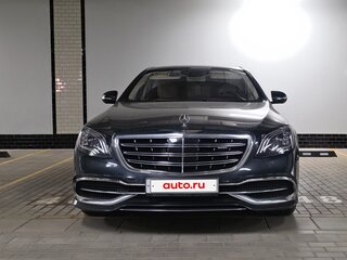 2017 Mercedes-Benz Maybach S-Класс 560 I (X222) Рестайлинг, чёрный, 6750000 рублей, вид 4