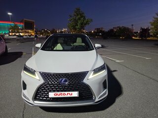 2020 Lexus RX 450h IV Рестайлинг, белый, 4470000 рублей, вид 1