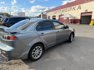 2012 Mitsubishi Lancer X Рестайлинг, серый, 400000 рублей, вид 4