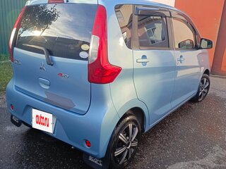 2017 Mitsubishi eK Wagon III Рестайлинг, голубой, 699000 рублей, вид 3