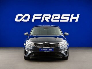2019 Kia Optima IV Рестайлинг, синий, 1799055 рублей, вид 3