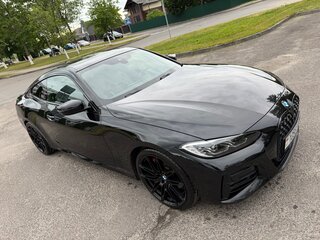 2021 BMW 4 серии 430i G22, G23, G26, чёрный, 3200000 рублей, вид 2