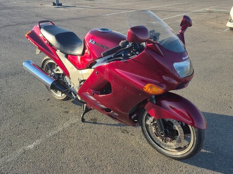 1998 Kawasaki ZZR 1100, красный, 380000 рублей, вид 3