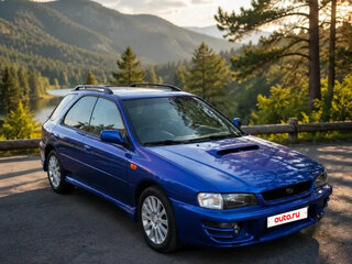 1997 Subaru Impreza I, синий, 350000 рублей, вид 1