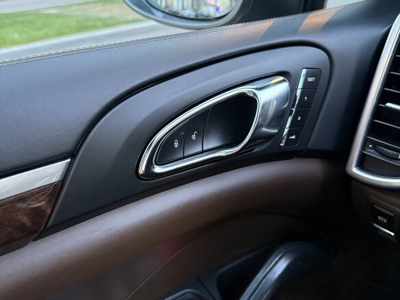 2015 Porsche Cayenne Diesel II Рестайлинг (958), серый - вид 14