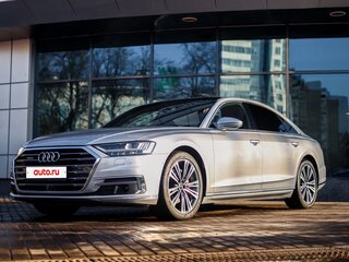2021 Audi A8 Long 50 TDI IV (D5), серый, 5650000 рублей, вид 1
