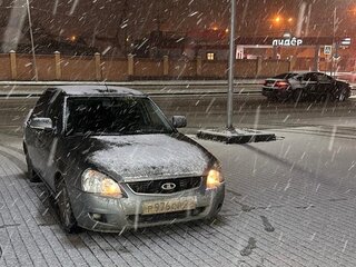 2012 Lada (ВАЗ) Priora I, серебристый, 300000 рублей, вид 3