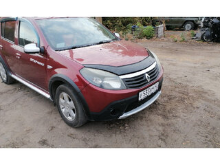 2012 Renault Sandero Stepway I, красный, 300000 рублей, вид 3