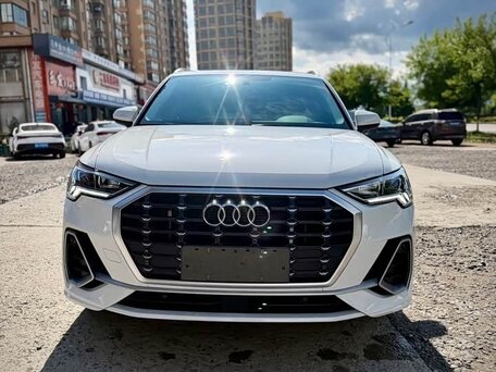 2022 Audi Q3 35 TFSI II (F3), белый, вид 2