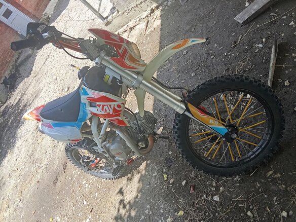 2025 Kayo Evolution YX125EM, оранжевый, 50000 рублей - вид 1