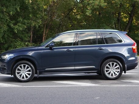 2018 Volvo XC90 II, голубой, 3950000 рублей, вид 4