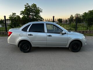 2012 Lada (ВАЗ) Granta I, серебристый, 285000 рублей, вид 5