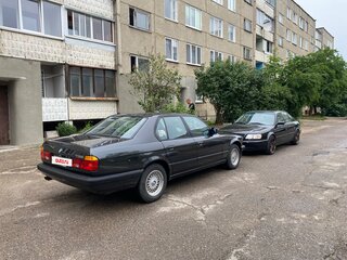 1991 BMW 7 серии 735i II (E32), чёрный, 890000 рублей, вид 4