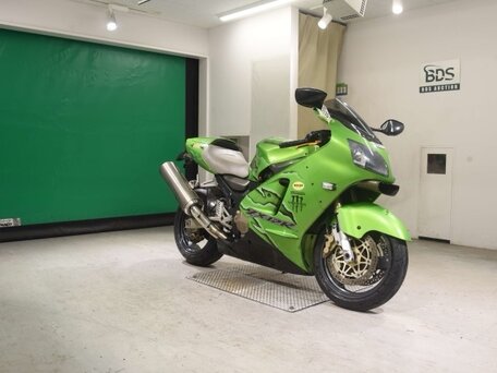 2004 Kawasaki ZX-12 Ninja, зелёный, 685000 рублей, вид 3