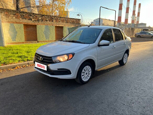 2024 Lada (ВАЗ) Granta I Рестайлинг, белый, 580000 рублей - вид 6