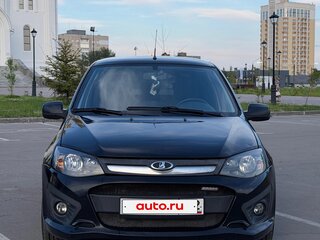 2015 Lada (ВАЗ) Kalina Sport II, чёрный, 450000 рублей, вид 2