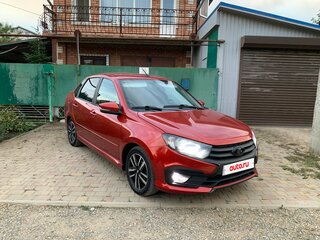 2022 Lada (ВАЗ) Granta Drive Active I Рестайлинг, красный, 835000 рублей, вид 3