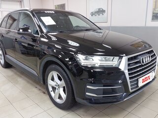 2016 Audi Q7 II (4M), чёрный, 3399000 рублей, вид 3