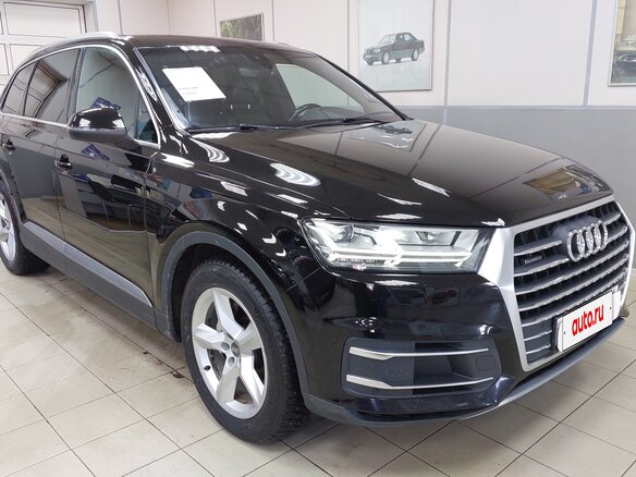 2016 Audi Q7 II (4M), чёрный, 3399000 рублей - вид 2