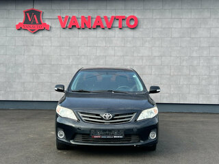 2010 Toyota Corolla X (E140, E150) Рестайлинг, чёрный, 1030000 рублей, вид 2