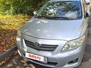 2008 Toyota Corolla X (E140, E150), серебристый, 625000 рублей, вид 1