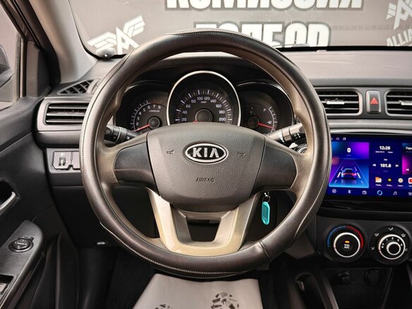 2012 Kia Rio III, серый, 655000 рублей - вид 14