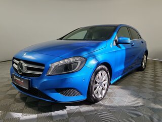 2014 Mercedes-Benz A-Класс 180 III (W176), голубой, 1125000 рублей, вид 1