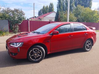 2008 Mitsubishi Lancer X, красный, 657000 рублей, вид 2