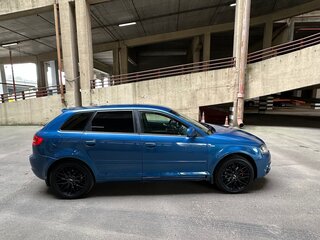 2008 Audi A3 II (8P) Рестайлинг 2, синий, 549000 рублей, вид 4