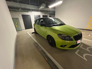 2011 Skoda Fabia RS II, жёлтый, 1000000 рублей, вид 4