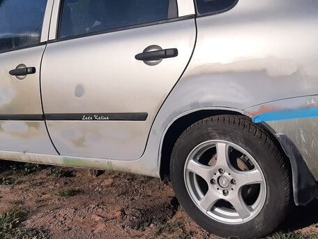2007 Lada (ВАЗ) Kalina I, жёлтый, 100000 рублей, вид 3