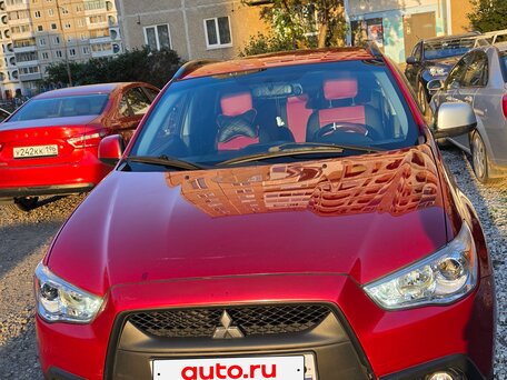 2011 Mitsubishi ASX I, красный, 870000 рублей, вид 3