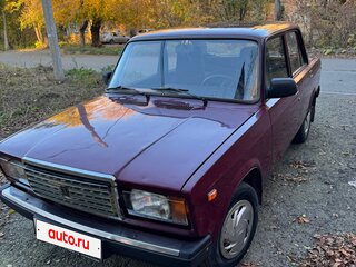 2005 Lada (ВАЗ) 2107, пурпурный, 115000 рублей, вид 1