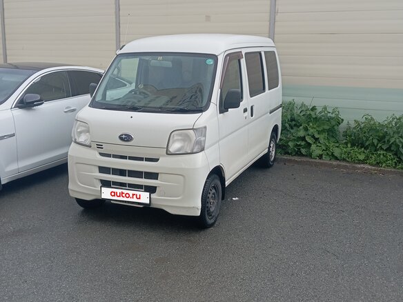 2013 Subaru Sambar VII, белый, 450000 рублей - вид 1