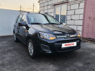 2013 Lada (ВАЗ) Kalina II, чёрный, 510000 рублей, вид 2
