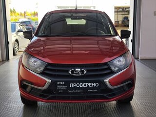 2021 Lada (ВАЗ) Granta I Рестайлинг, красный, 620000 рублей, вид 2