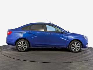 2021 Lada (ВАЗ) Vesta I, синий, 1070000 рублей, вид 4